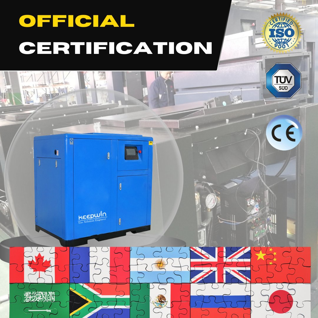 15% Power Saving 2024 Hot Sale SLR-45 45KW 60 HP Two Stage Rotary Screw Air Compressor