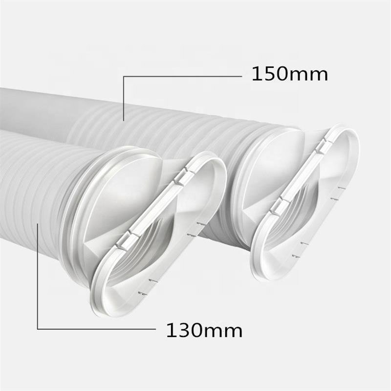 Exhaust Duct Adapter for AC Kit Thickened Air Conditioning Window Coupler Portable Outdoor Air Conditioner Connector Adapter