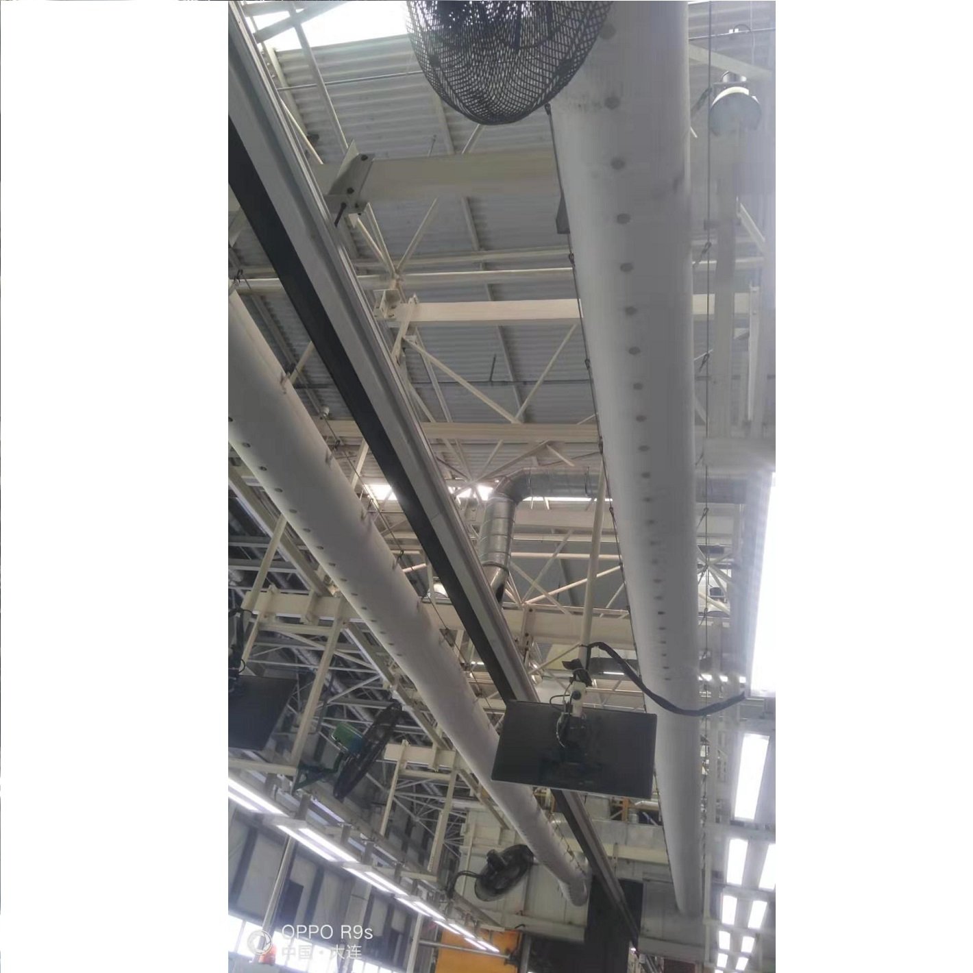 Professional Quick Installation No Condensation Fabric Air Duct Fabric Ventilation Duct