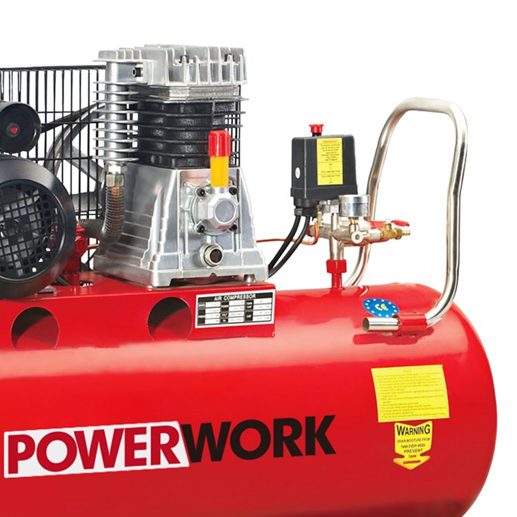 Super Quality Air Compressor Italy Pump Type Belt-driven air Compressor 100L tank Capacity 2.2kw 3hp