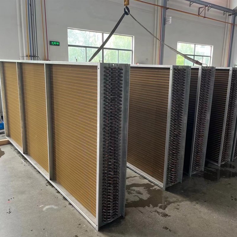 Customized Finned Condenser Zhejiang R410a Water Cooled Evaporator Heat Exchanger Tube Coil [processing According to Drawings]