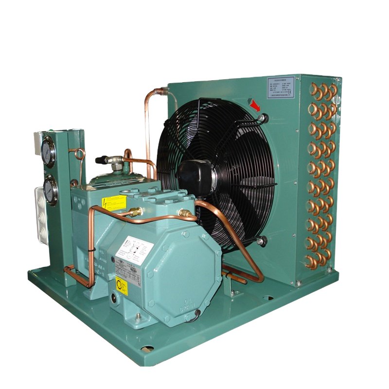 Cold Room 3 6 10 20 HP R290/380V Piston Integrated Machine Monoblock Semi Closed Compressor Refrigeration Condensing Unit