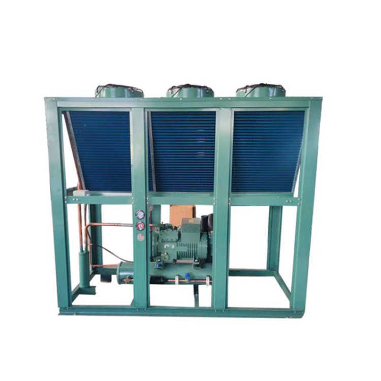 Cold Room 3 6 10 20 HP R290/380V Piston Integrated Machine Monoblock Semi Closed Compressor Refrigeration Condensing Unit