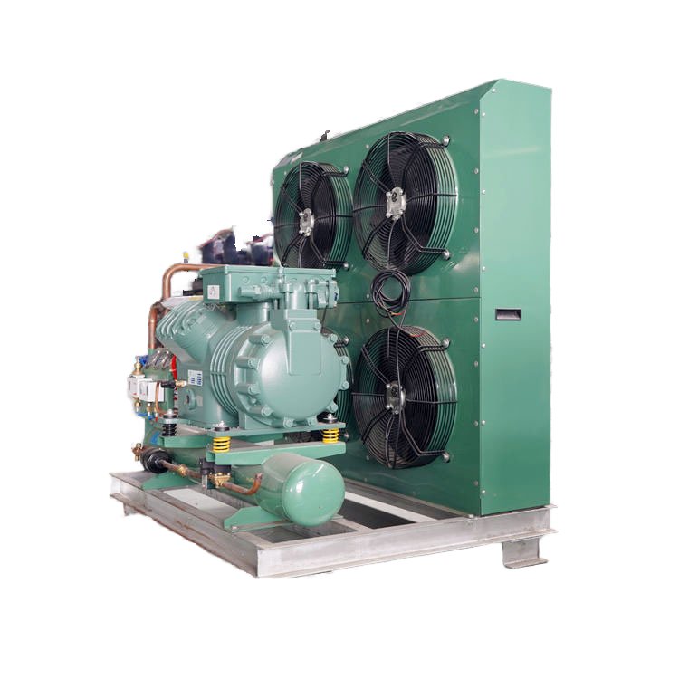 Cold Room 3 6 10 20 HP R290/380V Piston Integrated Machine Monoblock Semi Closed Compressor Refrigeration Condensing Unit