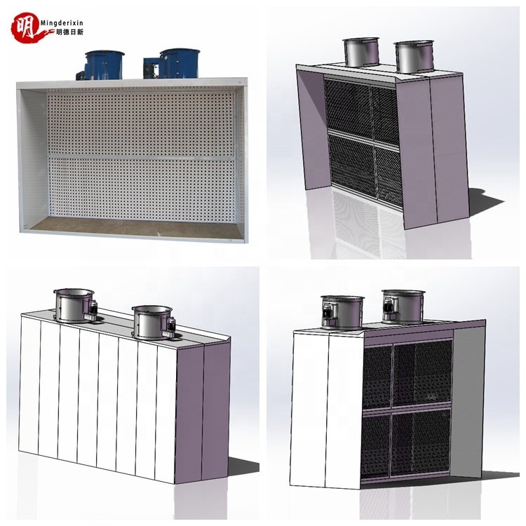 Open Face Spray Booth for Liquid Painting Spray Room Woodworking Spray Cabin