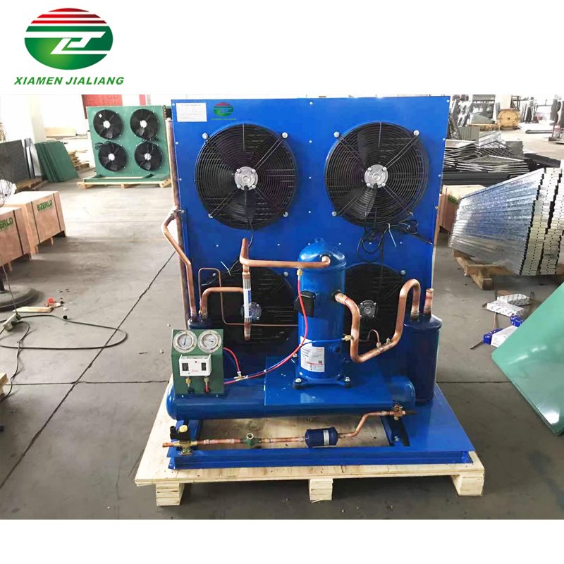 Xiamen Jialiang 4Hp Condensing Unit Condensing Unit Refrigeration Condensing Unit for Cold Room Storage