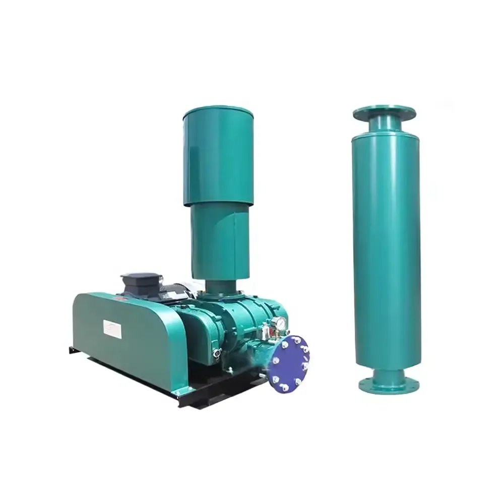 Three-leaf Roots Blower Fish Pond Oxygenation Aerator Sewage Treatment Aquaculture Pneumatic Conveying High Pressure Aeration