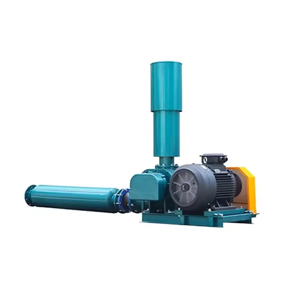 Three-leaf Roots Blower Fish Pond Oxygenation Aerator Sewage Treatment Aquaculture Pneumatic Conveying High Pressure Aeration