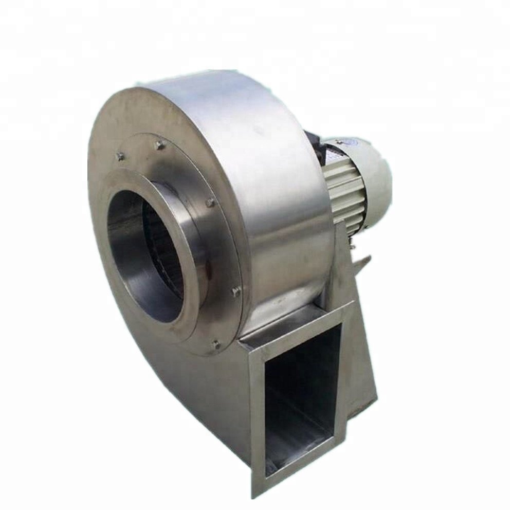 High-Temperature Industrial 220V/380V AC Centrifugal Blower Fans High-Pressure Low-Noise Cast Iron Free Standing Mounting OEM