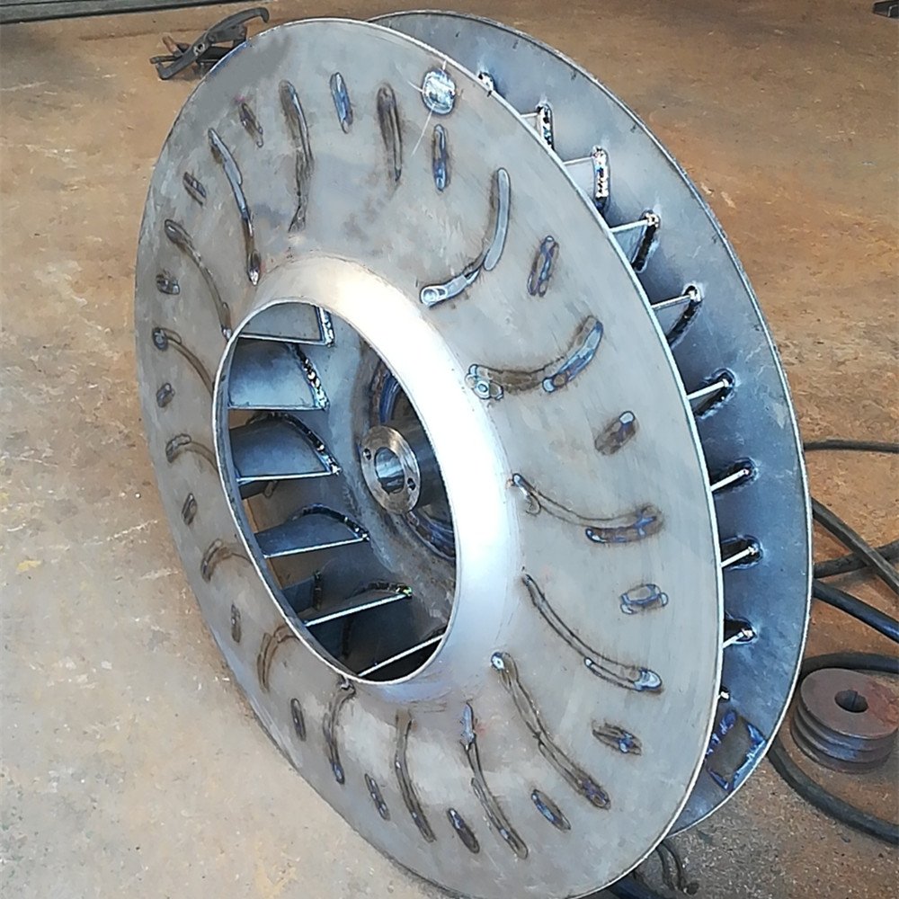 TA2 Centrifugal Fan Resistant to Hydrogen Chloride Corrosion Titanium Centrifugal Fan Titanium Alloy Blower