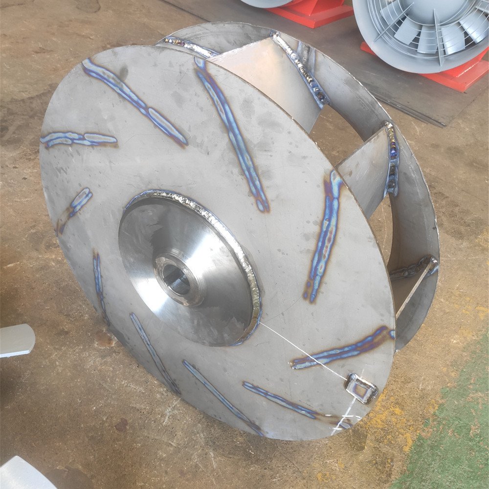 TA2 Centrifugal Fan Resistant to Hydrogen Chloride Corrosion Titanium Centrifugal Fan Titanium Alloy Blower