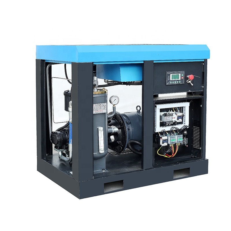 Industrial Rotary Type air Compressor 7bar 8bar 10bar 12bar 13bar 10hp 15hp 20hp 7.5kw 11kw 15kw Screw air Compressor