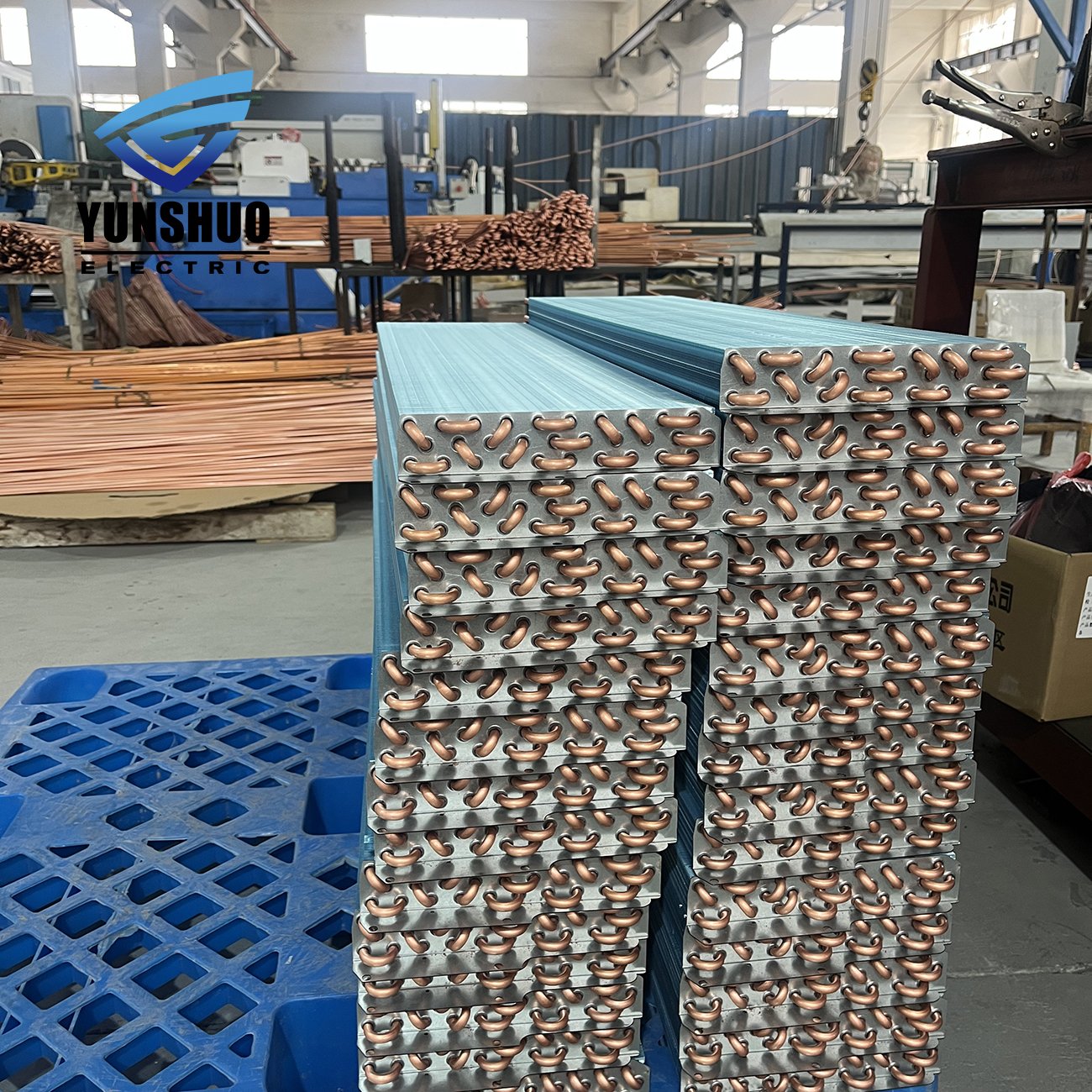 Marine air Condensing Unit Ceiling 5000 M3/h air Flow Chiller Water Fresh air Handing Unit
