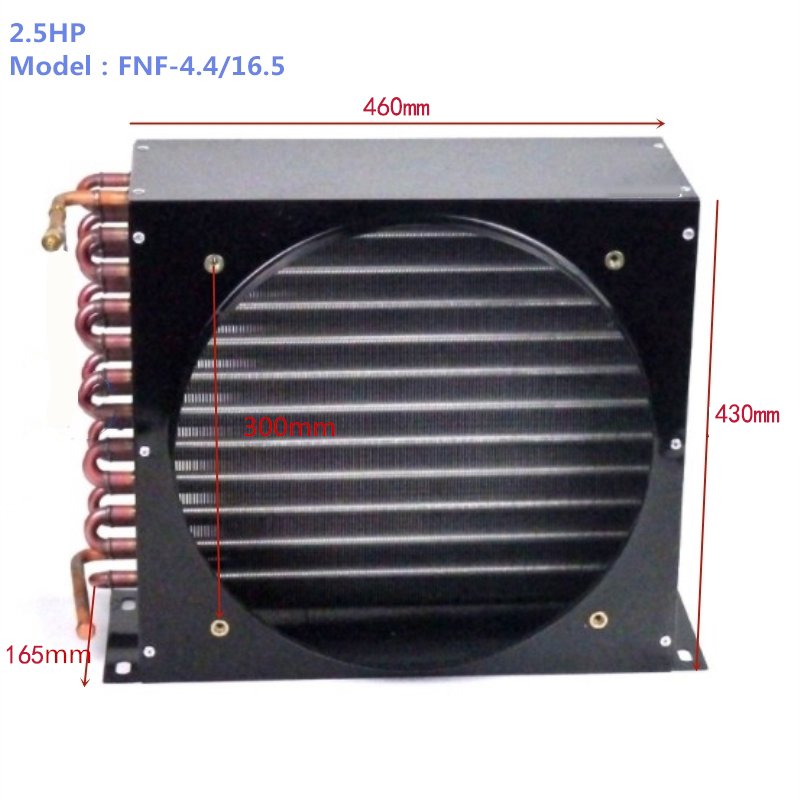 2.5HP FNF Cooling Evaporators Refrigeration Universal Condenser Coil