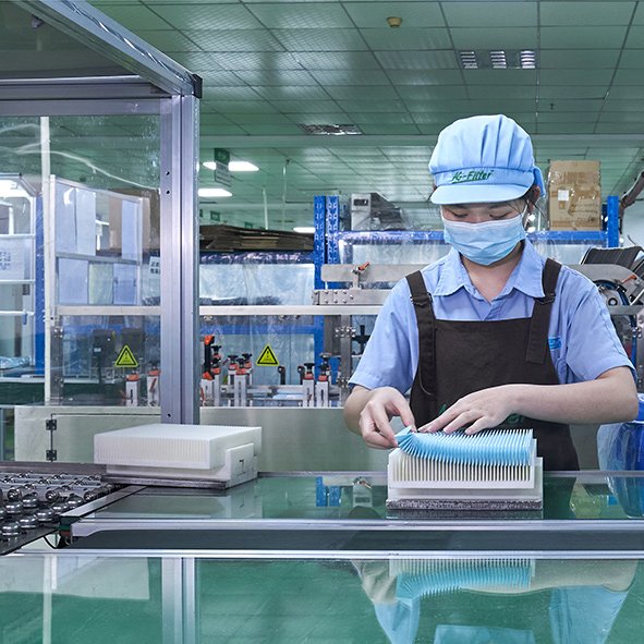 Ag-filter Factory Custom High Performance Auto Cabin Air Filter Parts Automotive Car Air Filter