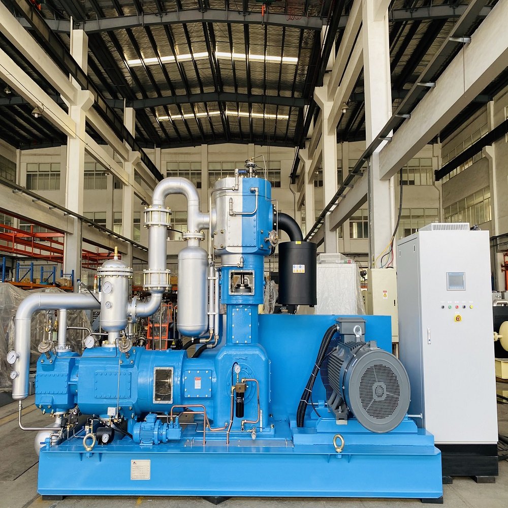 Energy Saving Equipment 40bar Oil Free Air Compressor Variable Speed Silent Air Compressor