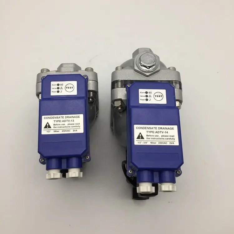 General CE Automatic Electronic Water Condensate Drains ADTV-14 Applied for Air Tank 2m³ 1.5Y Warranty