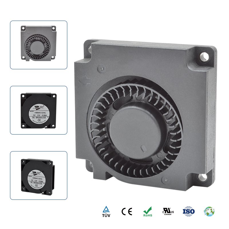 45x45x10mm Cooling Fan 45mm 4510 DC Brushless 5V 12V Sleeve Bearing High Pressure Centrifugal Blower Fan
