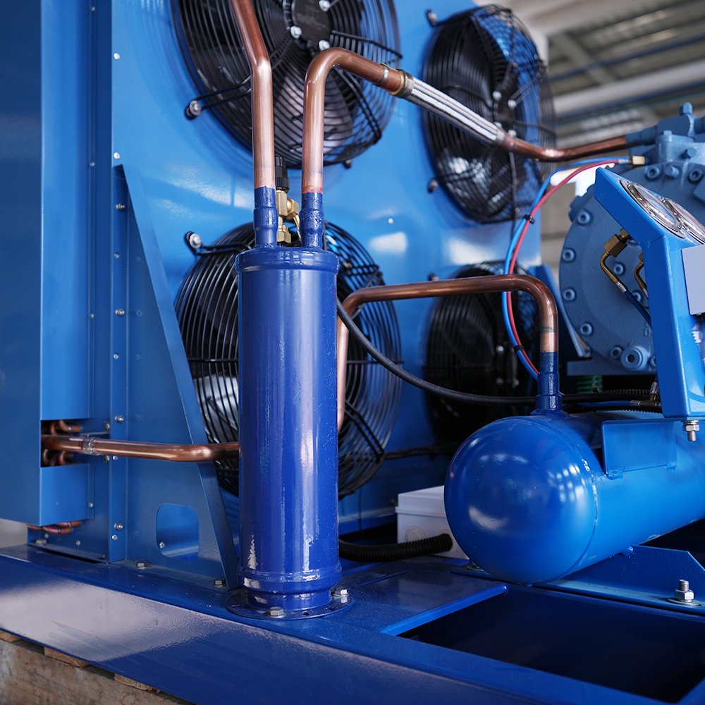 Factory Direct Refrigeration Compressor 10hp R22 Refrigeration Unit air Cooled Open Refrigeration Condensing Unit Cold Room Unit