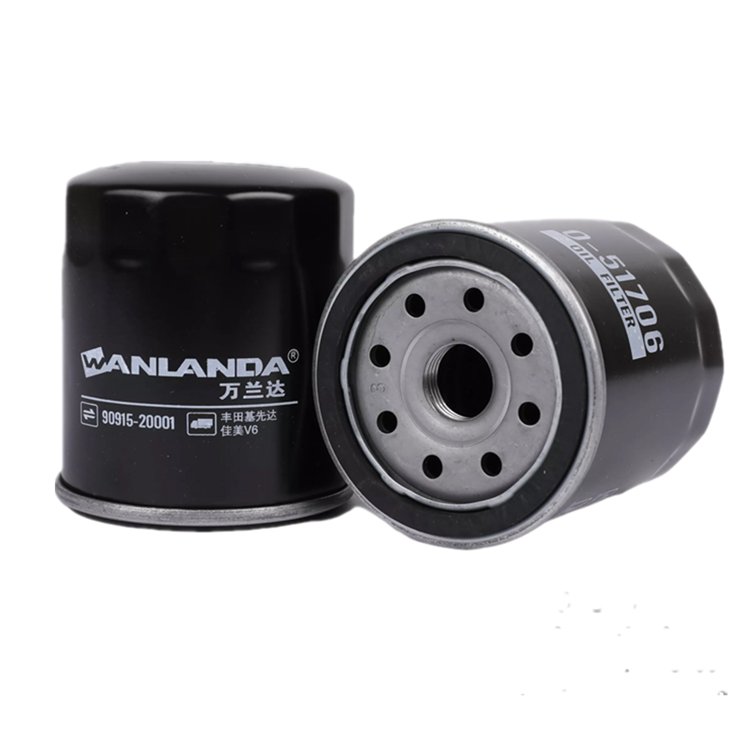 Environment-friendly WANLANDA Oil Filter From China for TOYOTA HILUX V Pickup OE No: 90915-20001, 90915-YZZB2