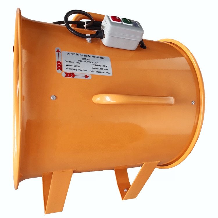 16''/400mm Big Size High Speed Portable Industrial Air Blower Fan for Ventilation