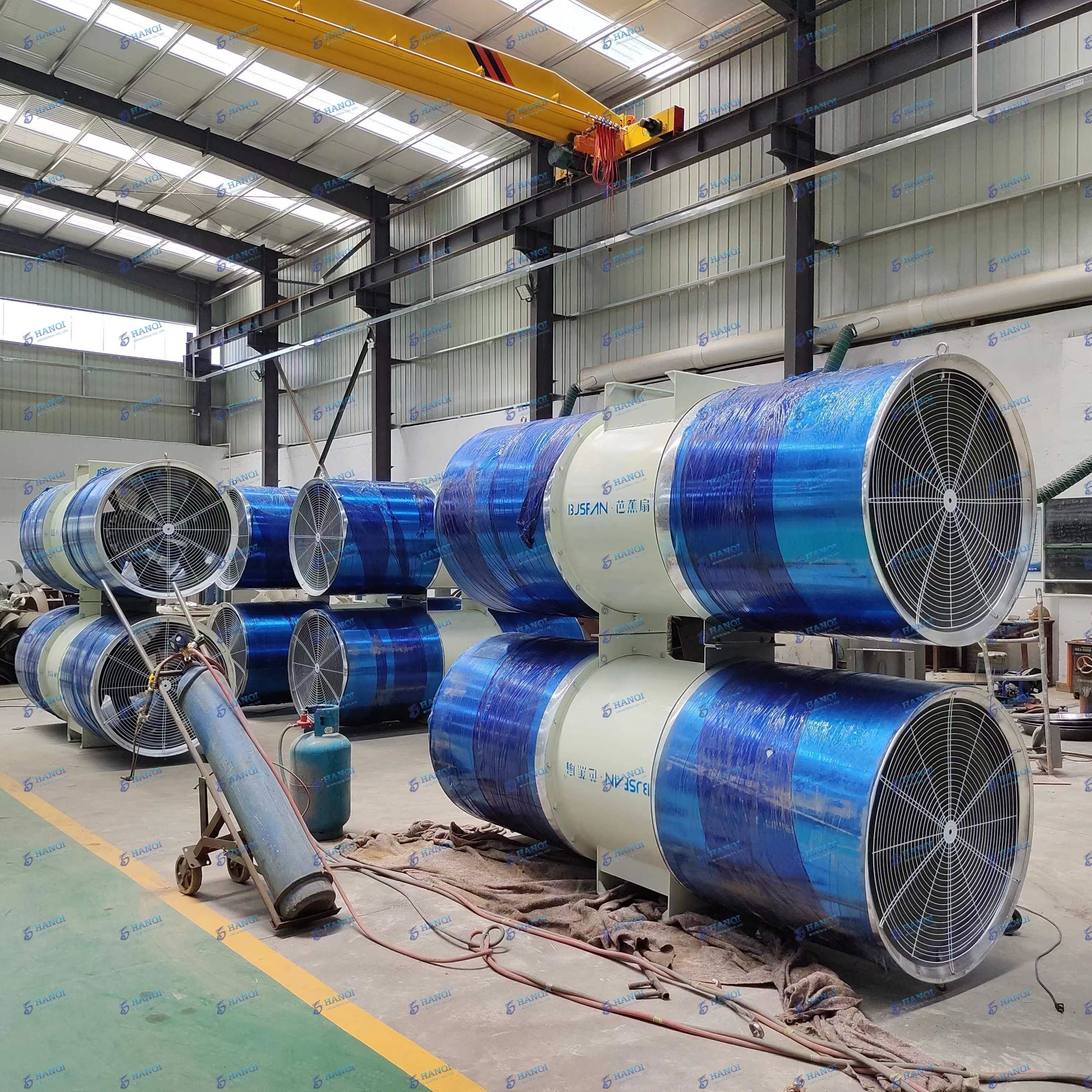 Tunnel Jet Axial Exhaust Fan Blower