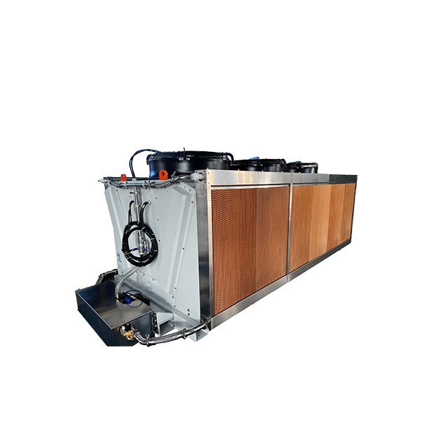 Latest Trend Outlet Temperatures Below Ambient Korean Innovative Pre-cooling Method Air Cooled Condenser Dry Cooler Gas Cooler