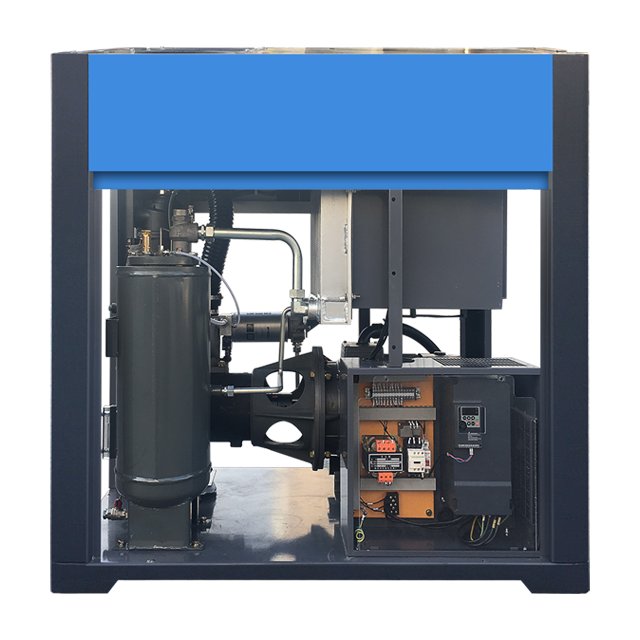 Powerful 18kw Frequency Variable Speed Drive 7.5kw 11kw 15kw China Rotary Screw Air Compressor