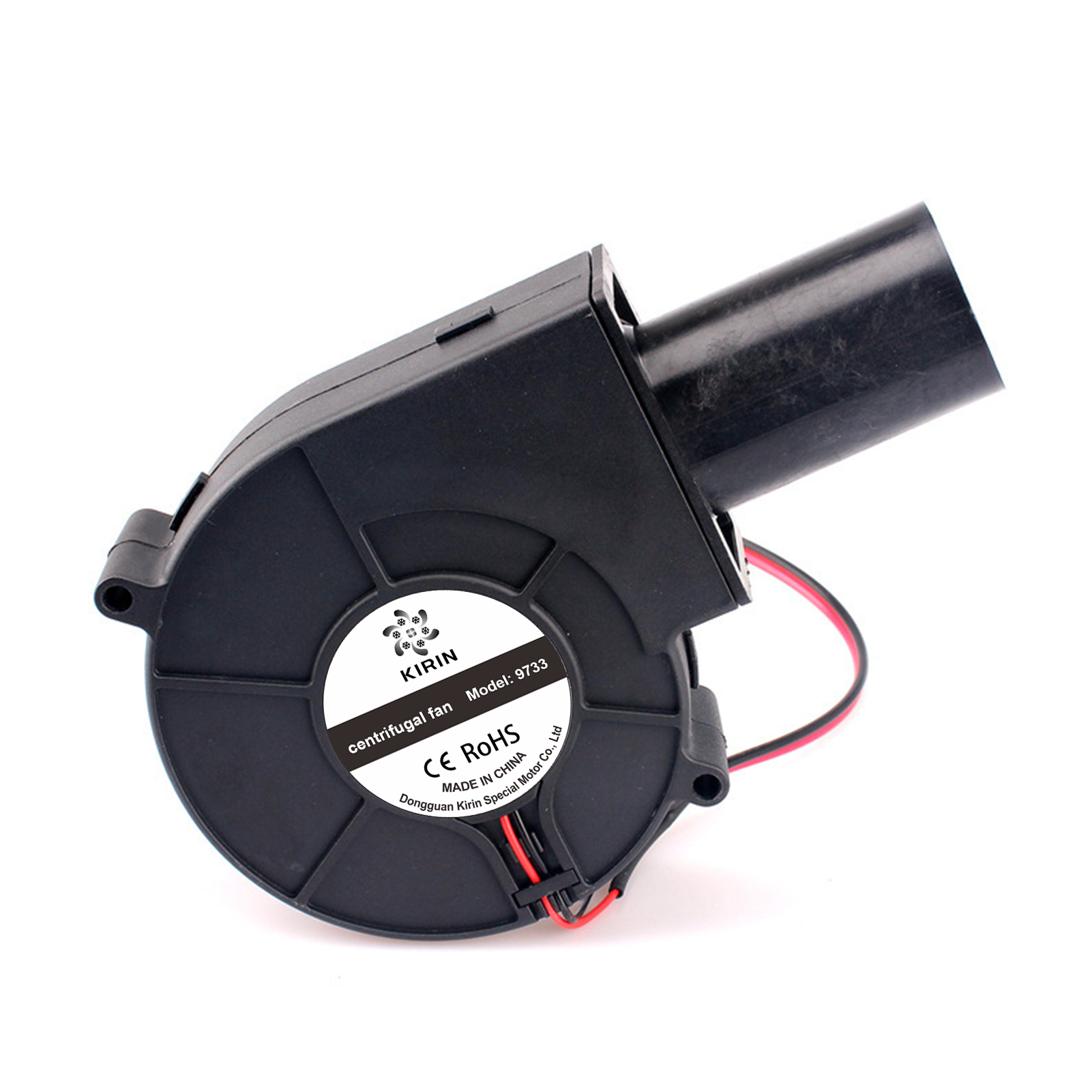 97 X 33 mm 12V 1.52A 18.24W 4800RPM 37.2CFM Oil-bearing DC Blower with Variable Speed Controller, Turbo Centrifugal Blower Fan