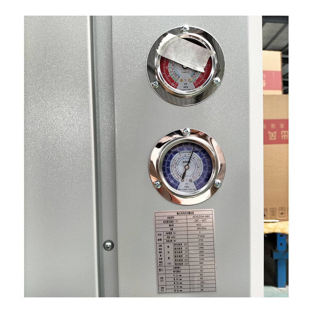 China Compressor Refrigeration Unit Air Cooled Condens Unit HBP 6Hp Condensing Unit With Motor Cooling Fans Chiller Cold Room