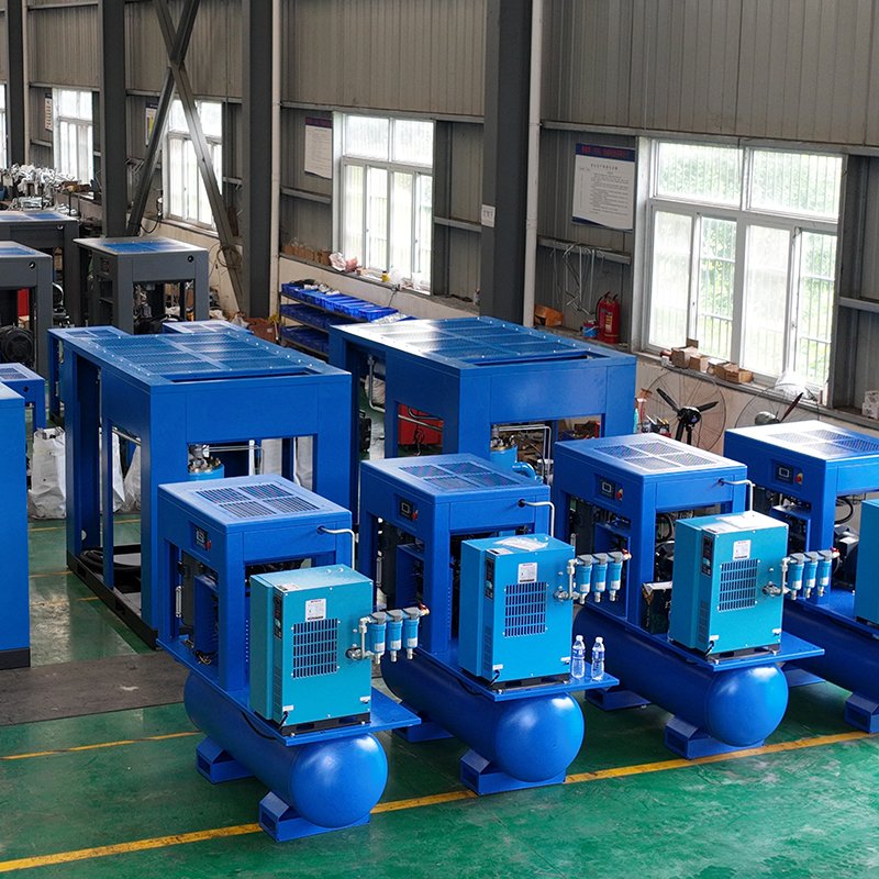 Auliss Original Factory 16 bar 15 Kw 20 Hp Laser Cutting Rotary Screw Combined Air Compressor With Air Dryer
