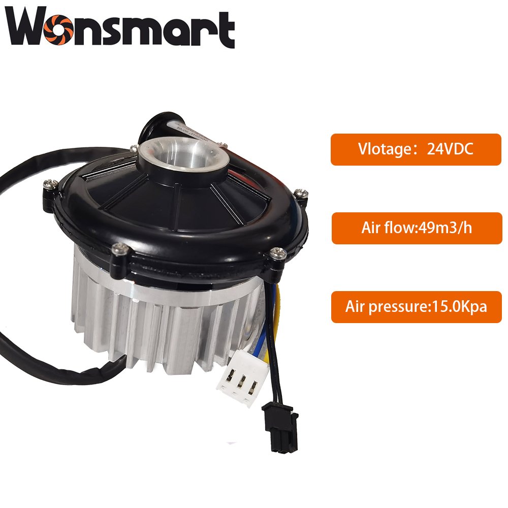 24V Small Size CPAP Bipap Exhaust Blower Brushless Electric Mini Industrial Centrifugal Turbo Water-proof Blower Fan