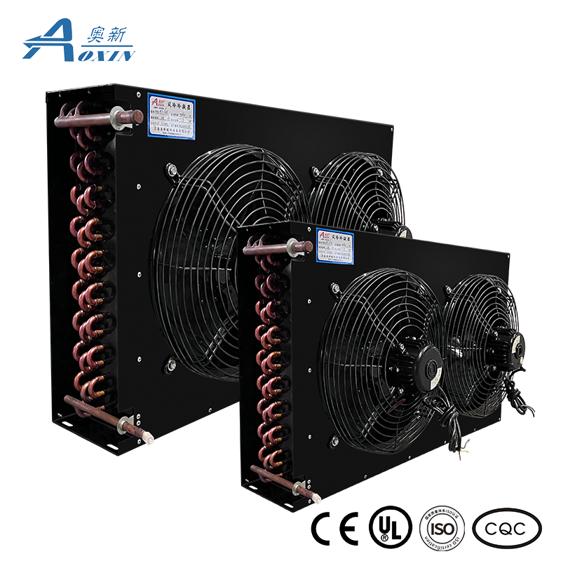 AOXIN FNH Cold Storage Refrigeration Tube and Fin Condenser for Compressor Condensing Unit