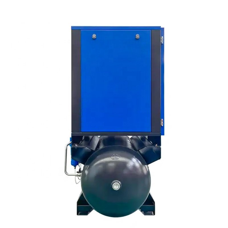New Tech Low Noise Screw Air Compresor 15hp 11kw Air-compressors with Air Tank for Industrial