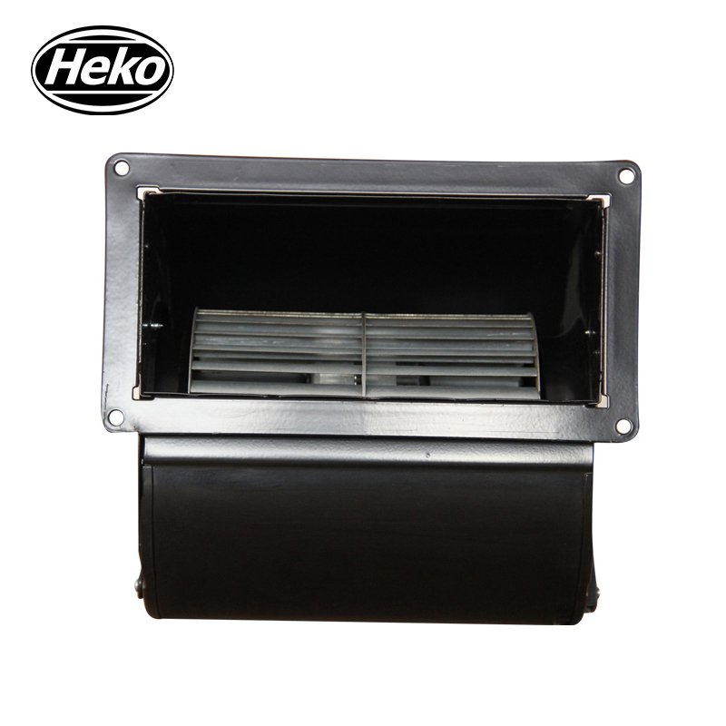 HEKO EC120mm 230VAC BLDC External Rotor Industrial Cooler Double Inlet Blower Fan Dual Inlet Centrifugal Fan AC Electric Bearing