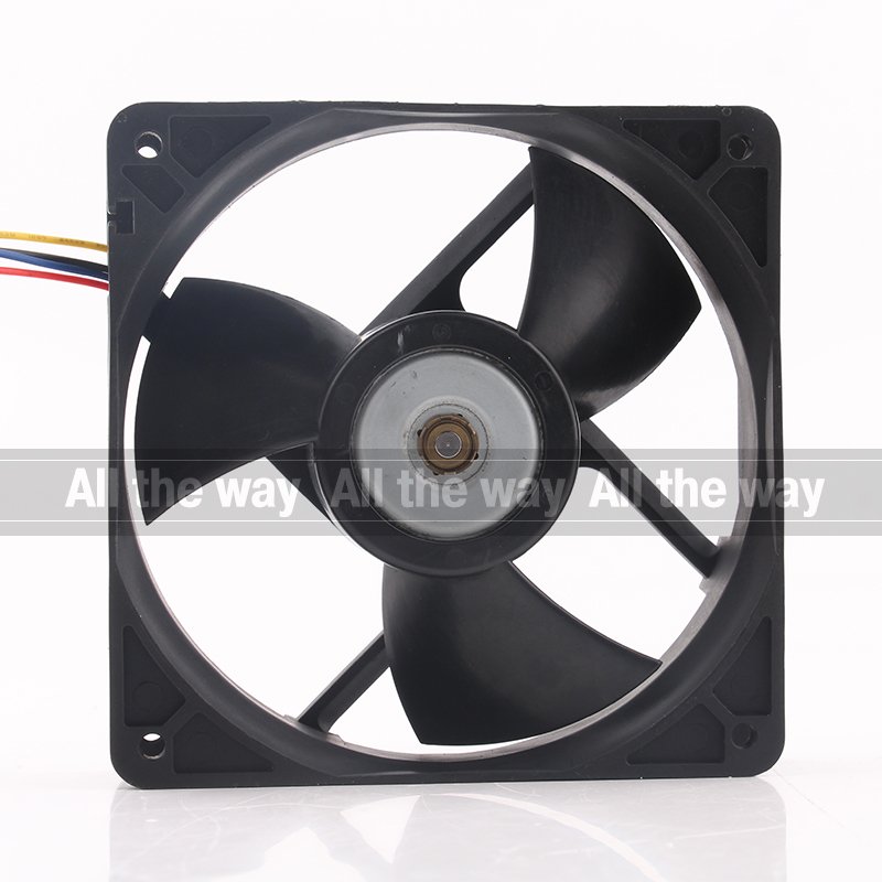 New Yongli 12V 24V DC48V 0.50A EC AC 12CM 12032 120X120X38MM Large air Volume Inverter 4-wire PWM MGT12048UB-W25 Cooling Fan