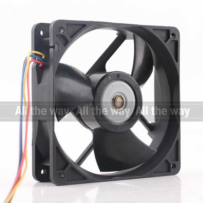 New Yongli 12V 24V DC48V 0.50A EC AC 12CM 12032 120X120X38MM Large air Volume Inverter 4-wire PWM MGT12048UB-W25 Cooling Fan