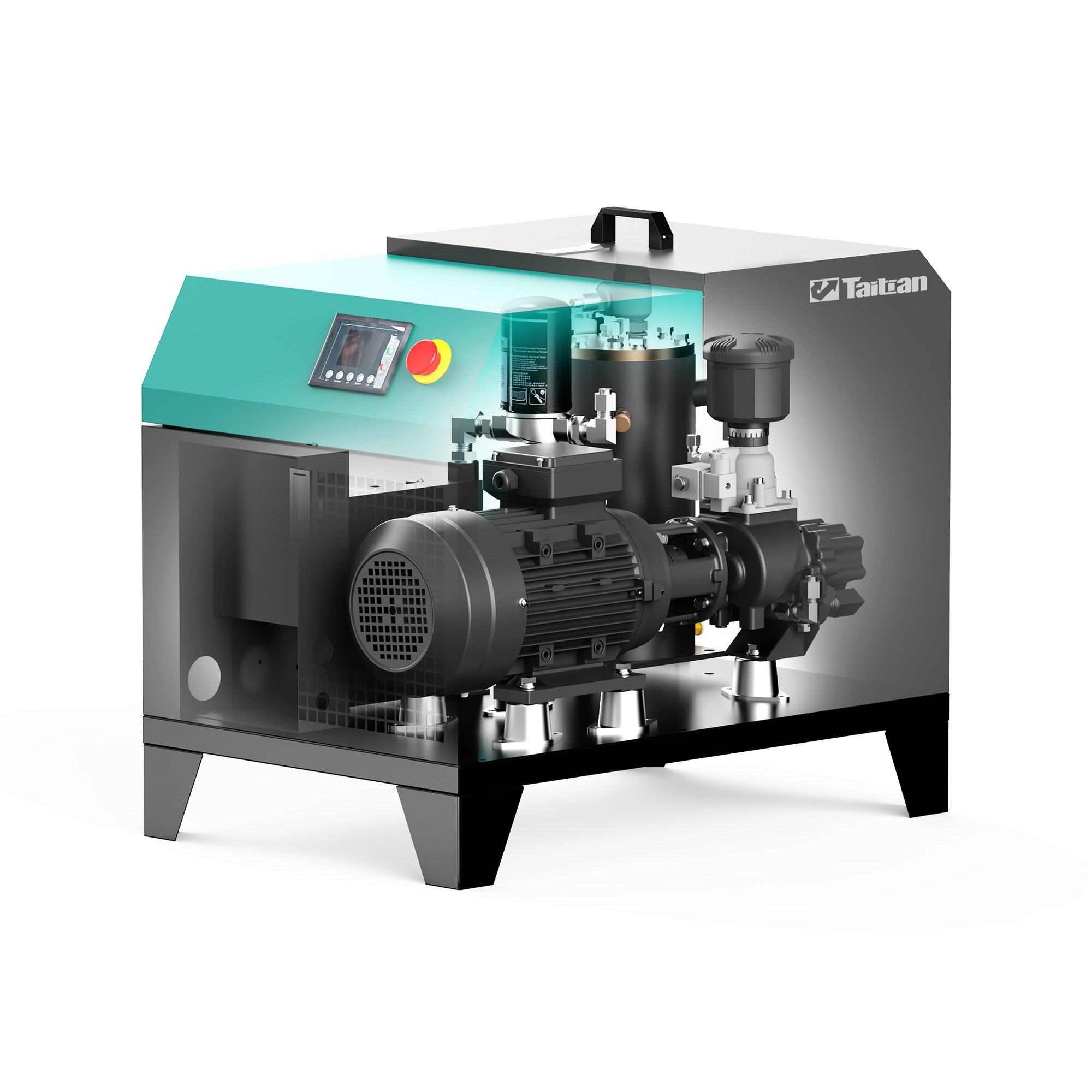 ME/MS-8 ME/MS-15 Single Stage PM Variable/Power Frequency 110V/380V Mini Screw air Compressor 2.2 3 4 5.5 7.5 11KW