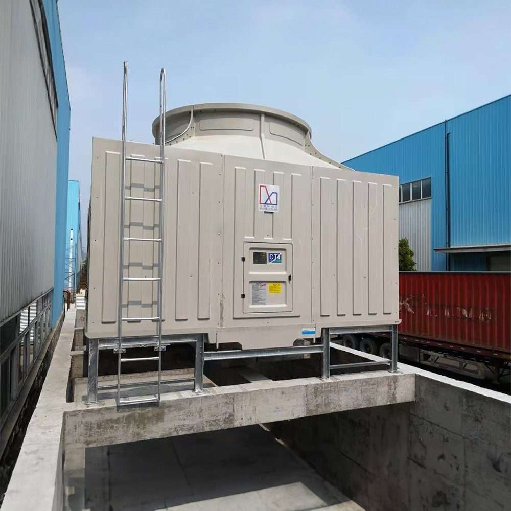 150T FRP Big Counter Flow Square Type Open Loop Type FRP Water Cooling Tower