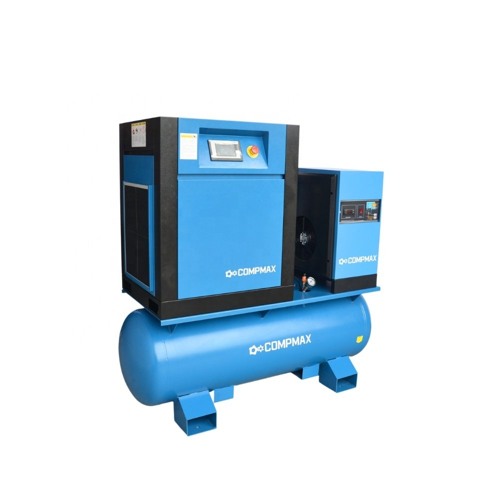 CE Certified Integrated Air Compressor 11KW 232PSI 16BAR for CNC Laser Cutting Machines Compmax