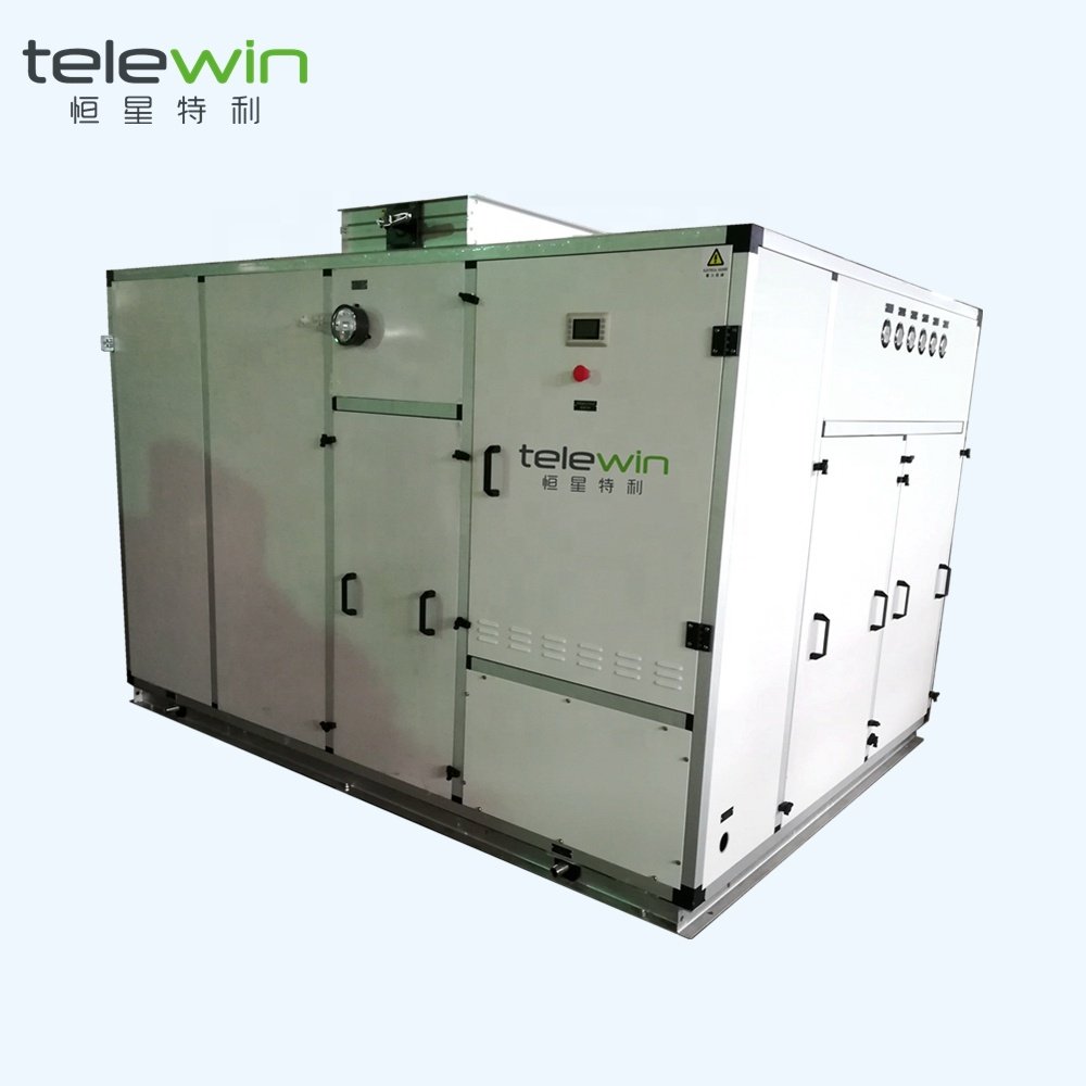 Cooling Only AHU air Discharge Modular air Handling Unit with air Cooled Condensing Unit Multi-circuit Compressor System