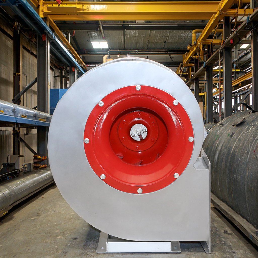 Factory Price Strong Power Low Noise 4-72A Centrifugal Dust Extraction Fan