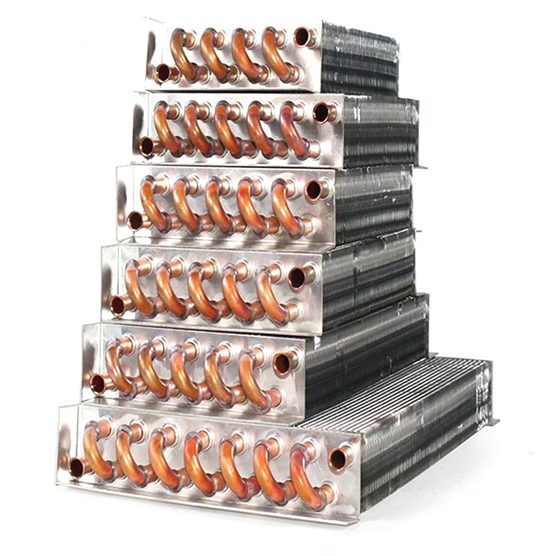 Finned Tube Evaporator Air-water Heat Pump Condenser Plate Heat Exchanger