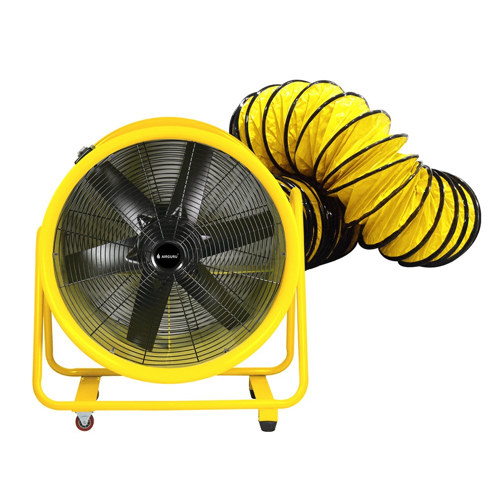 Thailand Factory 400 500 600mm Movable High Air Axial Fan Exhaust Blower Portable Ventilator Axial Industrial Exhaust Fans