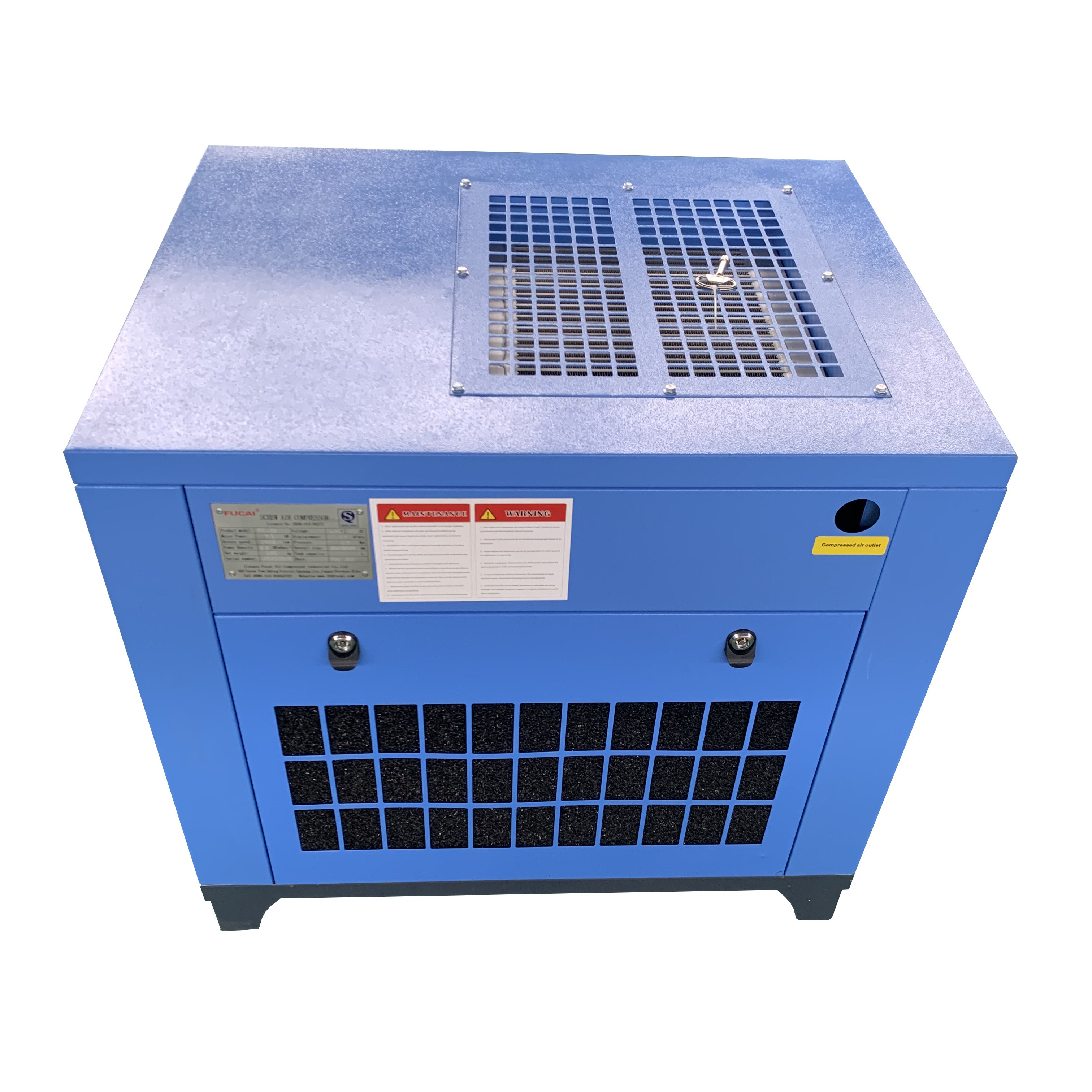 10 hp 7.5kw Rotary Screw air Compressor VSD Inverter Industrial Compressors