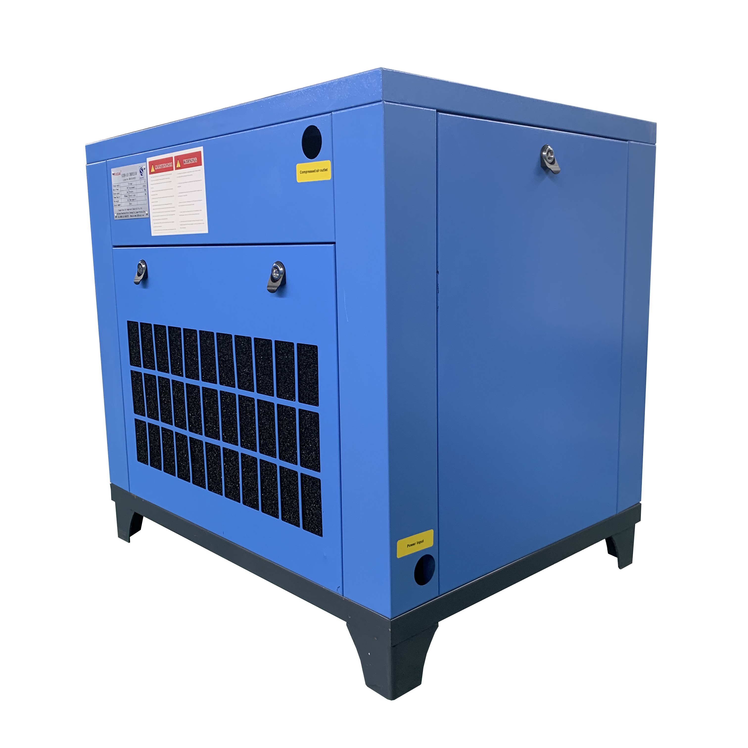 10 hp 7.5kw Rotary Screw air Compressor VSD Inverter Industrial Compressors
