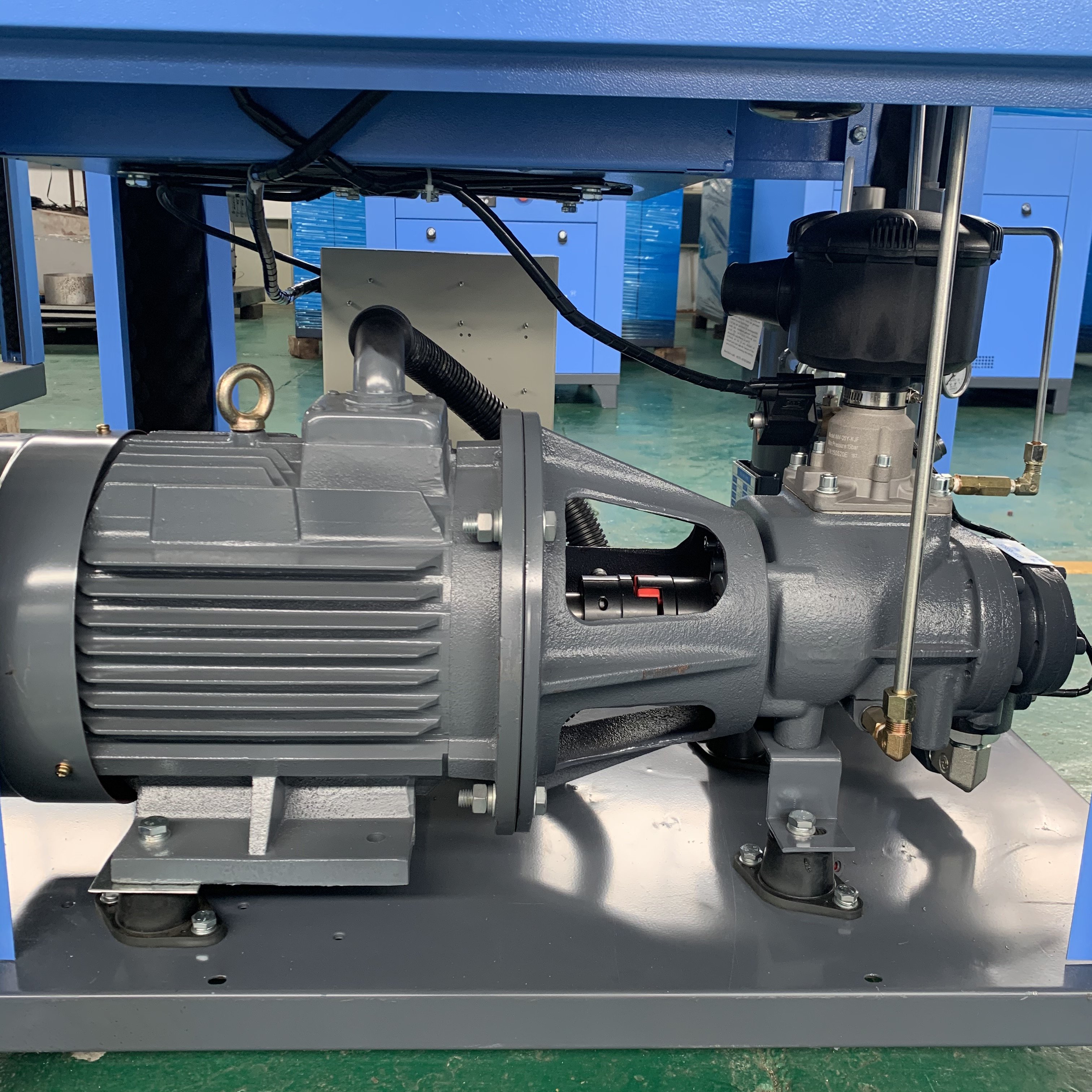 10 hp 7.5kw Rotary Screw air Compressor VSD Inverter Industrial Compressors
