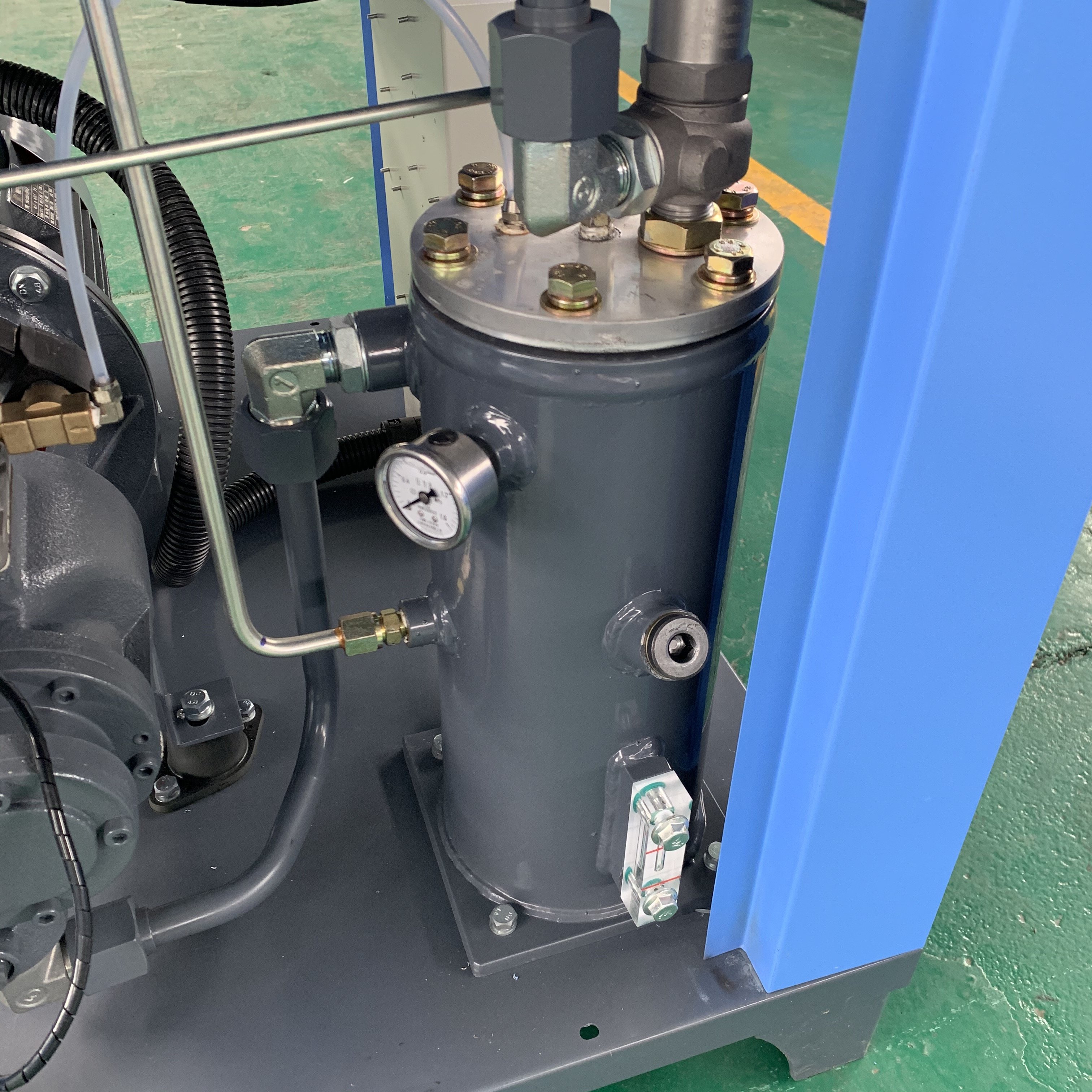 10 hp 7.5kw Rotary Screw air Compressor VSD Inverter Industrial Compressors