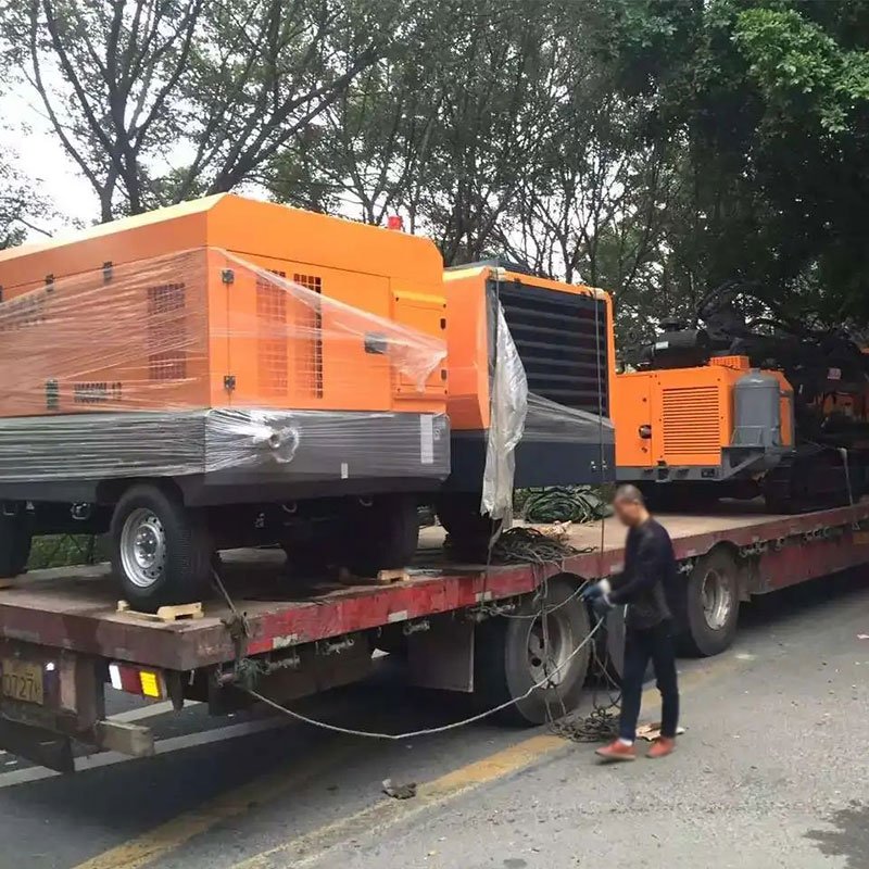 Kaishan Screw Air Compressor KSCY-550/13 Wheel PortableType Diesel Engine Air Compressor 550CFM 13Bar