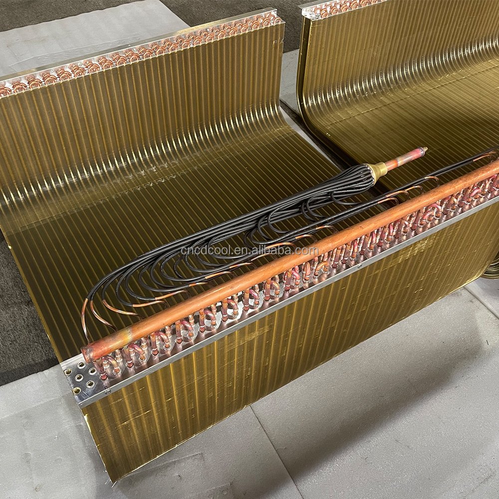 Chenda Factory Wholesale U-Shaped Fin Tube Type Heat Exchanger Quality Assurance Air Conditioner Evaporator Condenser